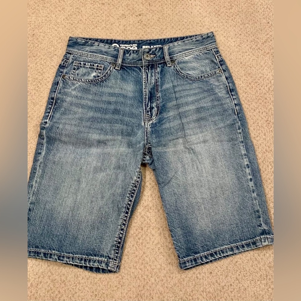 vintage washed jorts